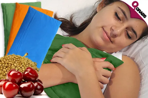 From QR39 Get Some Hot & Cold Therapy with a Cherry Stone Pillow - Available in Square Shape for Targeted Healing! (Up to QR555 Value)